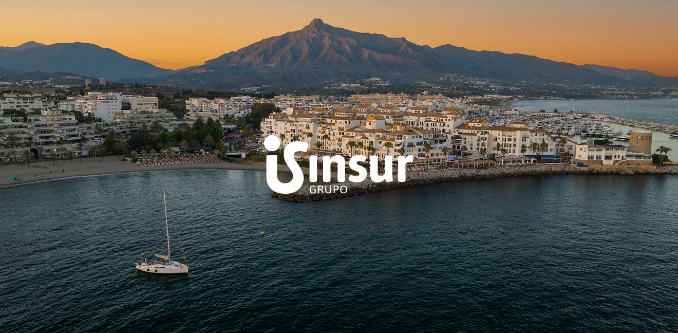 grupo-insur | Imagen Portada Insur - vista aérea de Marbella